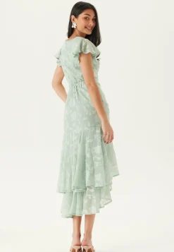 Chiffon Flutter High Low Dress