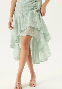 Chiffon Flutter High Low Dress