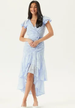 Chiffon Flutter High Low Dress