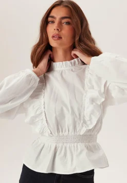 Cotton Frill Blouse