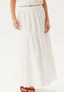 Cotton Lace Maxi Skirt