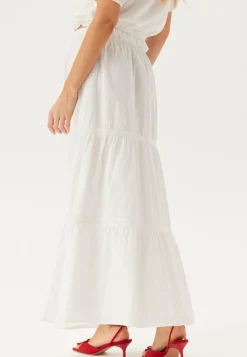 Cotton Lace Maxi Skirt
