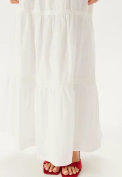 Cotton Lace Maxi Skirt