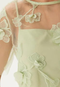 3D Floral T-shirt Blouse
