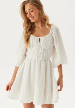 Diamond Neck Dress