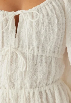 Diamond Neck Dress