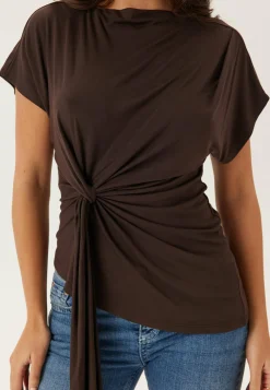 Drapy Knot Top