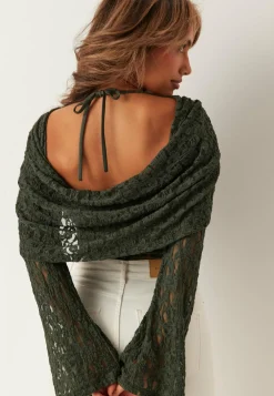 Drapy Lace Top