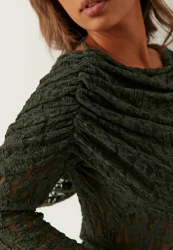 Drapy Lace Top