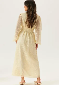 Embroidered Midi Dress
