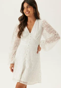 Embroidered Short Dress