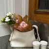 Faux Leather Tote Bag