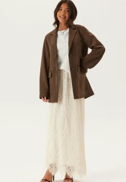 Faux Suede Jacket