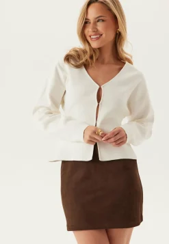 Faux Suede Mini Skirt