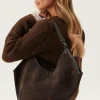 Ferrara Suede Shopping Bag