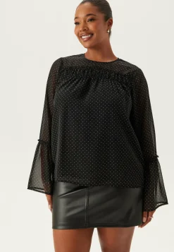 Flounce Sleeve Blouse
