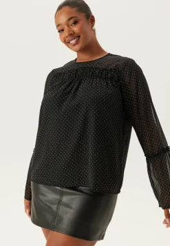 Flounce Sleeve Blouse
