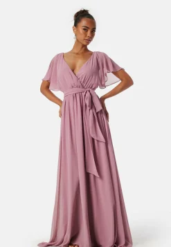 Flutter Chiffon Maxi Dress