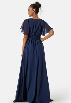 Flutter Chiffon Maxi Dress