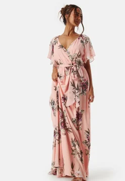 Flutter Floral Maxi Dress