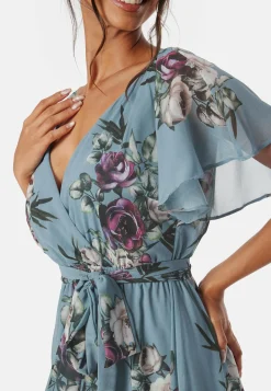 Flutter Floral Maxi Dress
