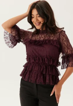 Frill Lace Blouse