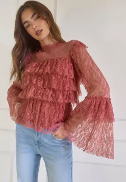 Frill Lace Blouse