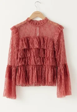 Frill Lace Blouse