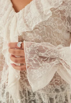 Frill Lace Blouse