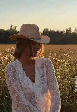 Frill Lace Blouse