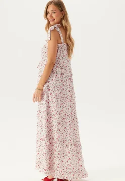 Frill Maxi Viscose Dress