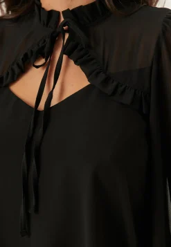Frill Tie Blouse