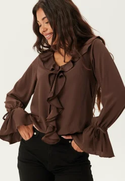 Frill Tie Blouse