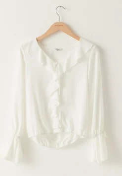 Frill Tie Blouse