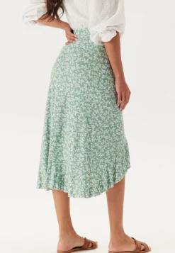 Frill Wrap Skirt