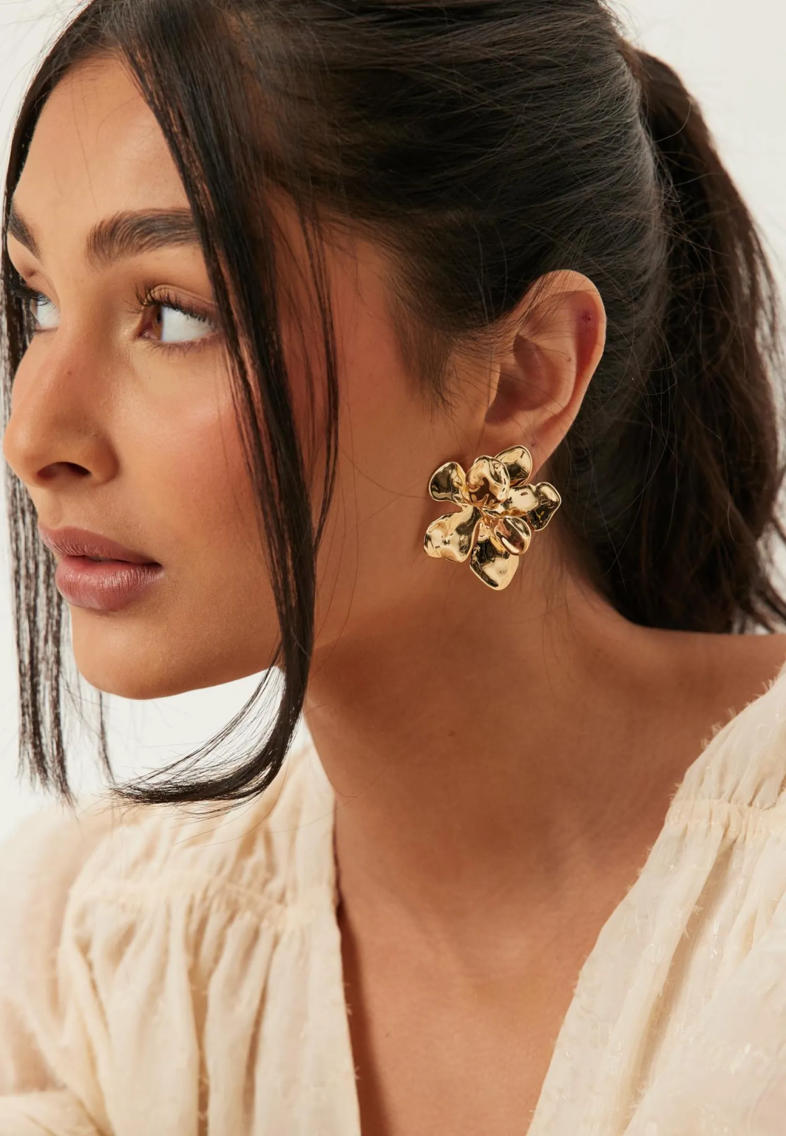 Halen Earrings Gold-plated