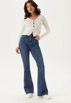 High Flare Superstretch Jeans