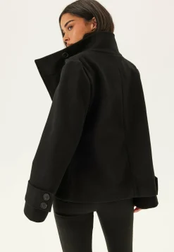 High Neck Short Coat