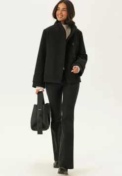 High Neck Short Coat