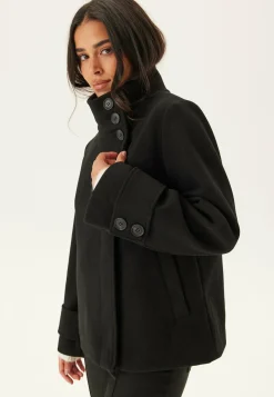 High Neck Short Coat