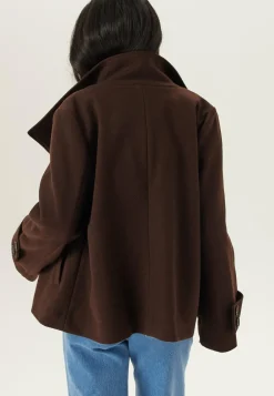 High Neck Short Coat