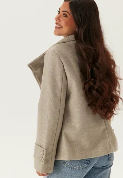 High Neck Short Coat