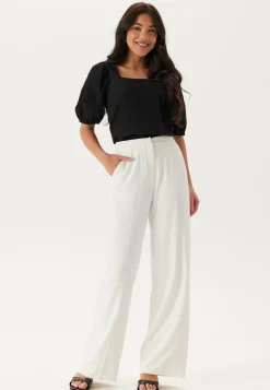 High Waist Wide Suit Pants