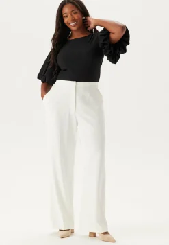 High Waist Wide Suit Pants