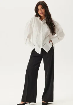 High Waist Wide Suit Pants
