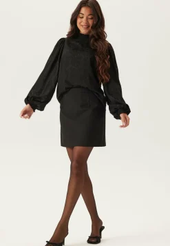 Jacquard Smock Blouse