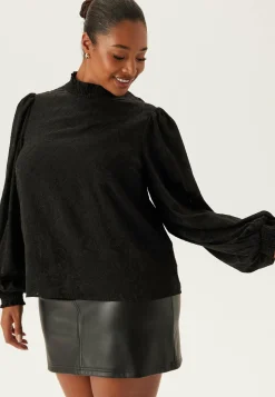 Jacquard Smock Blouse