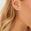 Jolina Recycled Earrings Silve