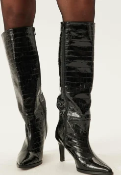 Knee High Leather Boot