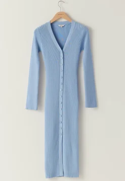 Knitted Cardigan Dress